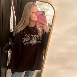 Brunette the Label “Babes Club” Crewneck - French Press Color